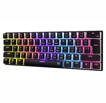 Klaviatūra White Shark Baltas Shark Ashiko-2 juodas US