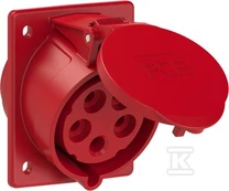 Pce SLIGHT PLOKŠTĖS LIZDAS 32A/5P/400V IP44