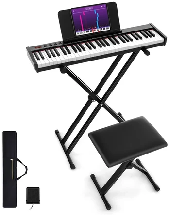 Elektroninė klaviatūra 61 klavišų