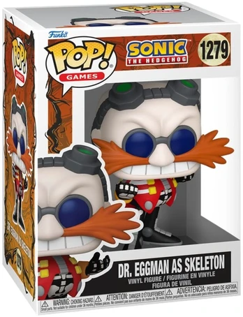 Funko POP figure Sonic The Hedgehog Dr. Eggman as Skeleton