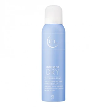 CL INTENSIVE DRY purškiamasis dezodorantas antiperspirantas, 150 ml