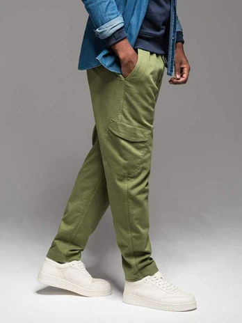 men's pants olive