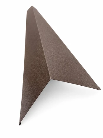 Skarda RAL8019 MAT, 2000 mm x 100 mm