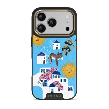 Kalimera - iPhone 17 Pro Case, Elite Dark (MagSafe) / Gold