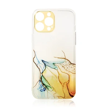Dėklas Marble Case Xiaomi Redmi Note 11 Oranžinis