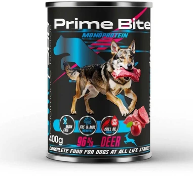 GAME DOG Prime Bite jeleń, jabłko monoproteinowa 400g