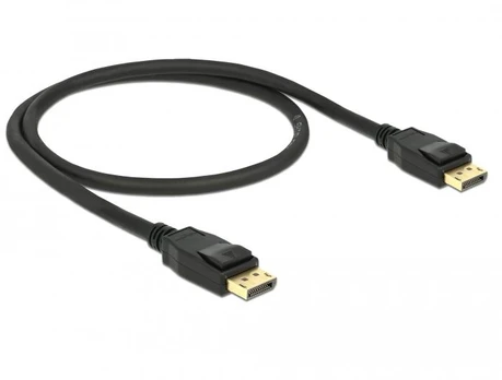 Kabelis Delock DisplayPort - DisplayPort 0.5m juodas (85506)
