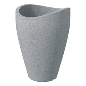 Vazonas Scheurich Stony Grey 254/54, plastikinis, Ø 40 cm, pilkas kaina