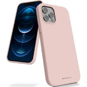 Dėklas Mercury Silicone Case Apple iPhone 16 Plus rožinio smėlio kaina