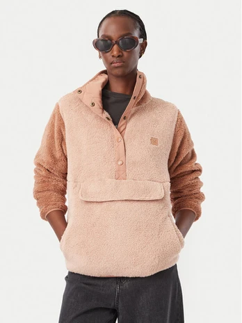Billabong Fliso džemperis EBJPF00141 Tamsiai smėlinė Relaxed Fit