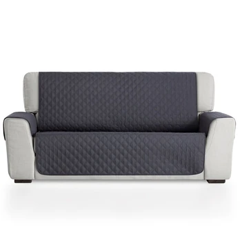 Bestcovers stora vienpusė sofos apsauga 110x195cm, pilka spalvos