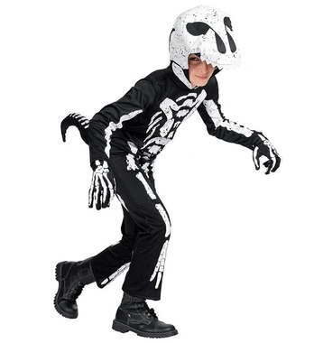 „T-REX SKELETON“ (kombinezonas su gobtuvu ir kauke)