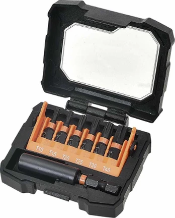 BOXER Impact antgalių rinkinys Torx įpjovos - 7 dalys