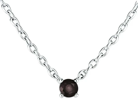 Sidabrinė grandinėlė su kvarcu Brasco 60805