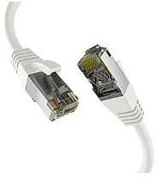Efb Elektronik RJ45 Patchkabel S/FTP PIMF Cat8.1 0.50m baltas