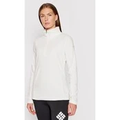 Columbia Fliso džemperis Glacial™ IV Half Zip 1802201 Balta Regular Fit