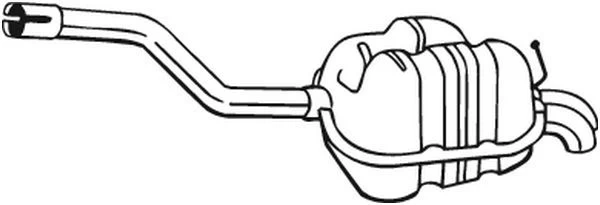 Galinis duslintuvas BOSAL 233-871