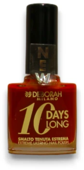 Nagų lakas Deborah Milano 10 Days Long 161 Dark Red, 11 ml