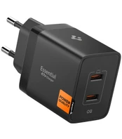 Dėklas Spigen Essential 47W Wall Charger EE472EU, juodas