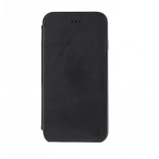 Tellur Book case Slim Genuine Leather for iPhone 7 Plus deep black kaina
