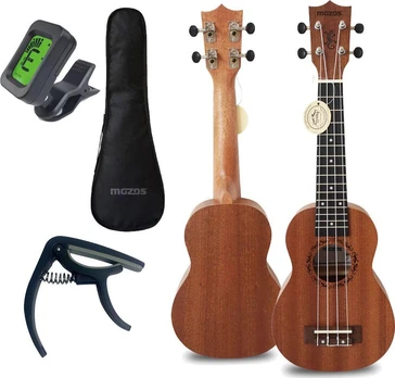 Mozos Gecko ukulele soprano rinkinys