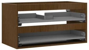 Praustuvo spintelės korpusas Mexen Box-A, 90 cm, 2 stalčiai, Nut