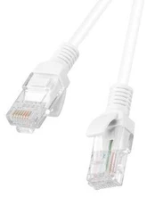 LANBERG patchcord cat.6 10m white | PCU6-10CC-1000-W