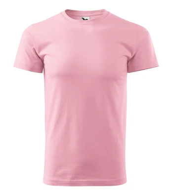 Vyriški Marškinėliai MALFINI Basic 129 Pink, 160g/m2