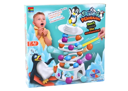 Stalo žaidimas Skiing Penguin