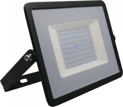 V-tac 100W LED prožektorius, E-serija, juodu korpusu, 4000K