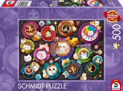 Dėlionė Schmidt Spiele Puzzle PQ 500 Kotppuccino G3