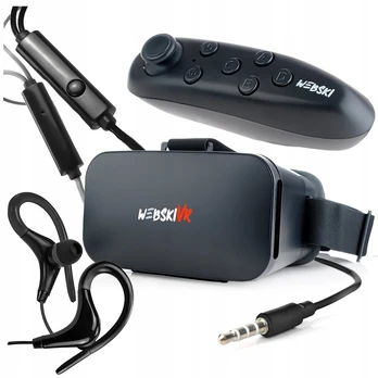 Webski Vr 3d virtualūs akiniai telefonui žaidimų rinkinys Virtual Box 360
