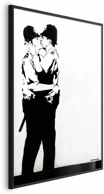 Artgeist Plakatas - The Policemen's Kiss