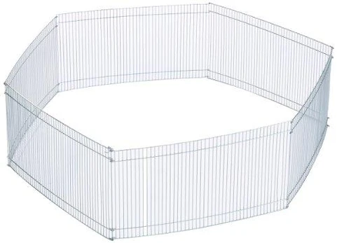 Trixie Graužikų tvorelė, metalinė, 6 dalių, 48x25 cm