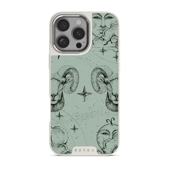 Aries - iPhone 16 Pro Max Case, Elite Light (MagSafe) / Silver / Turquoise