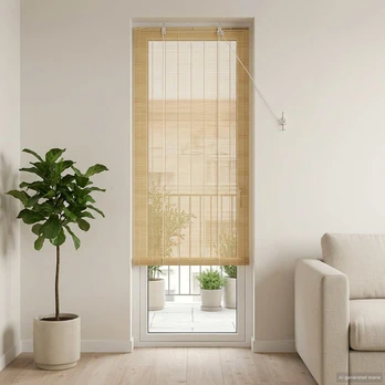 Roletas Natūrali 50 x 220 cm Bambukas