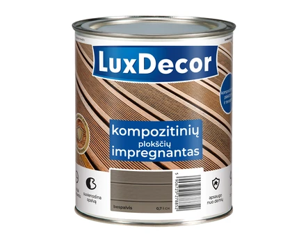 Kompozicinės dangos impregnantas LUXDECOR, 0,7 l, bespalvis