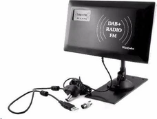 DAB+FM SLIM vidaus ir lauko radijo antena ANT0357