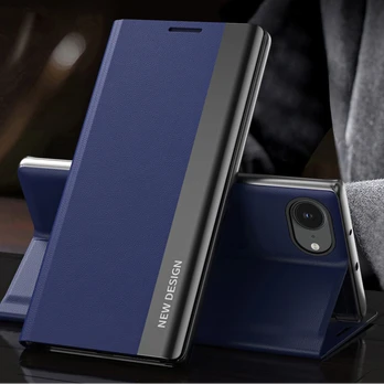 Sleep Case Pro for iPhone 16e with Flip and Stand - Blue