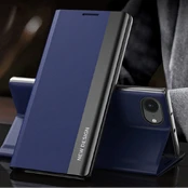 Sleep Case Pro for iPhone 16e with Flip and Stand - Blue kaina