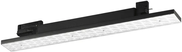 25W LED trifazis linijinis šviestuvas MAXWELL, juodas, 3000K