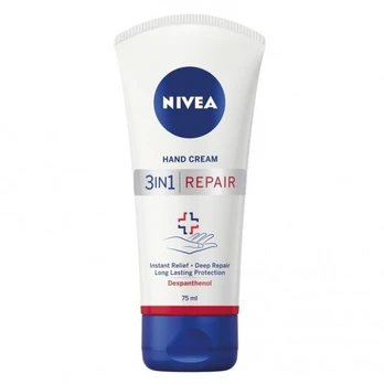 Rankų kremas Nivea 3in1 Repair, 75 ml