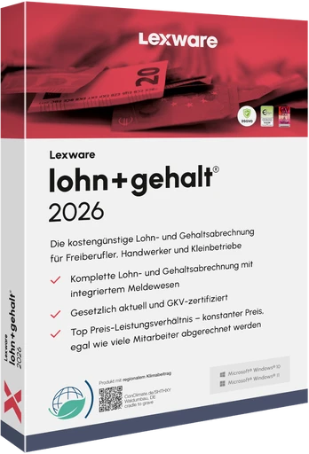 Lexware Lohn+Gehalt 2026 - 1 Device, 1 Year - ESD-DownloadESD