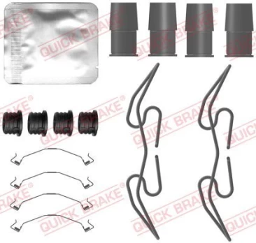 QUICK BRAKE QB109-0134 Brake pad fitting kit