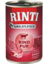 RINTI Singlefleisch Beef Pure 400 g monoproteinas jautiena kaina
