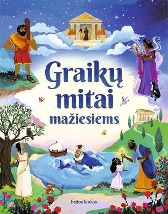 KNYGA Graikų mitai mažiesiems