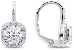 Brilio Silver Brilio Sidabrinis Charming sidabrinis earrings with zircons EA122W