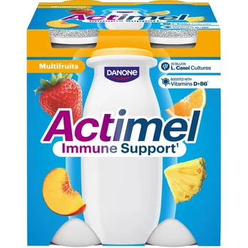 Jogurtas vaisinis skonio ACTIMEL, 4 x 100 g