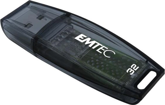 EMTEC C410 32GB - 32 GB - USB Type-A - 2.0 - 18 MB/s - Cap - Juodas