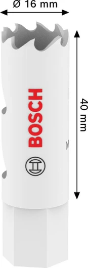 Bosch HSS-Bimet.gręž.karūna 16 mm